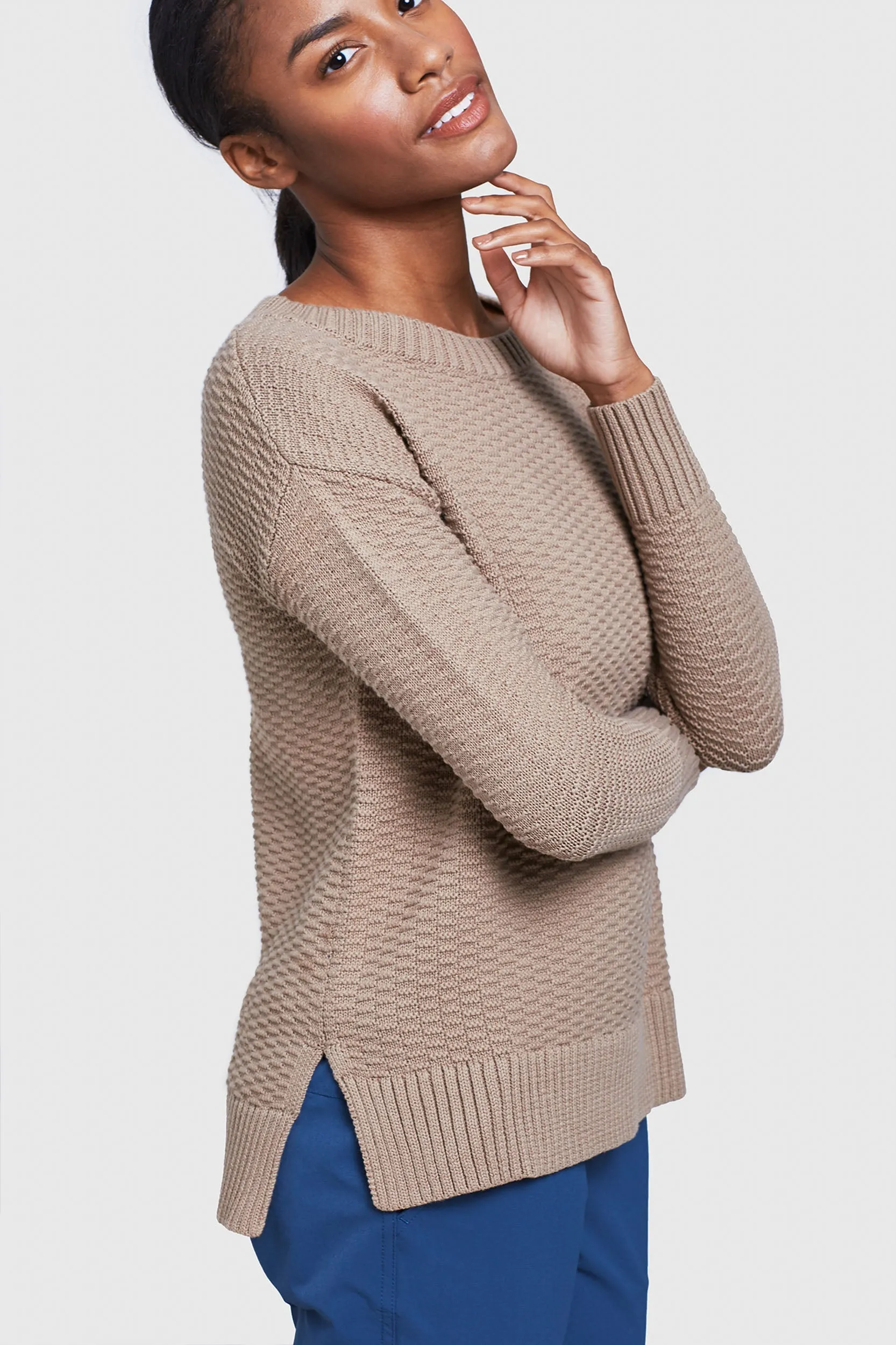 Himley Waffle Sweater
